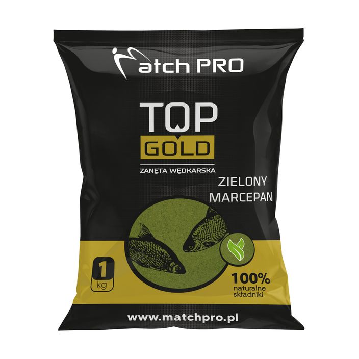 MatchPro Top Gold Green Marzipan για ψάρεμα groundbait 1 kg 970016 2