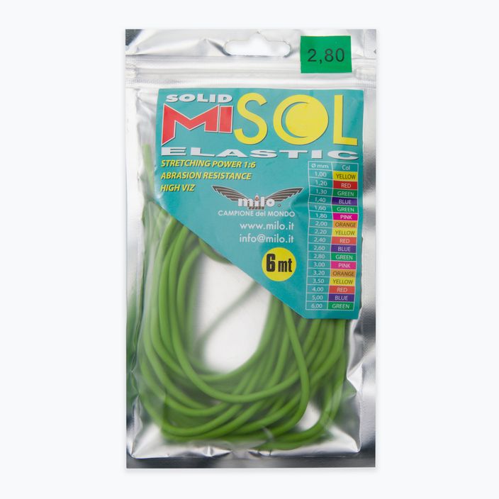 Milo Elastico Misol Solid 6m απορρόφηση κραδασμών πόλου 606VV0097 πράσινο D43