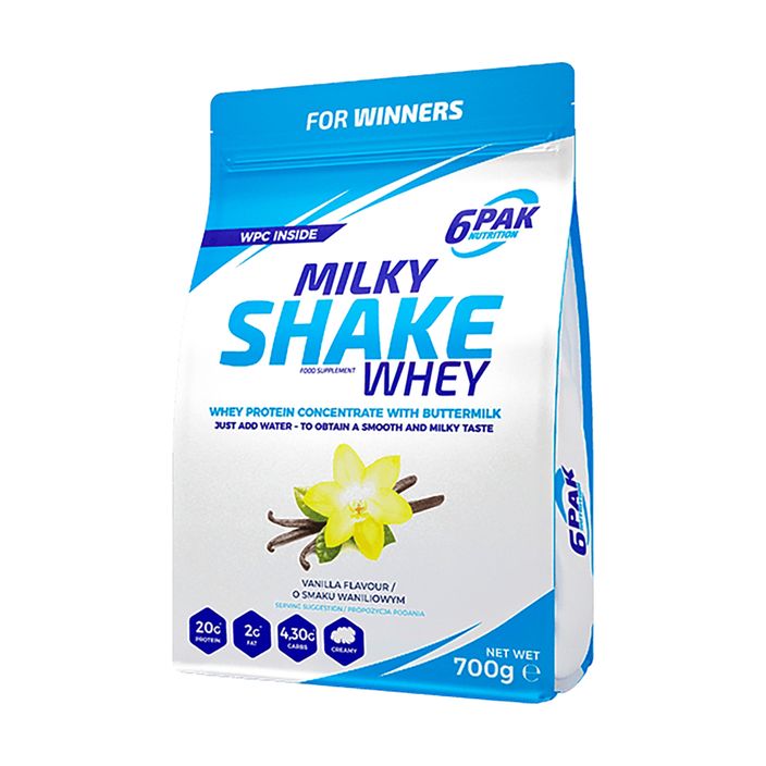 Ορός γάλακτος 6PAK Milky Shake 700g βανίλια PAK/032 2