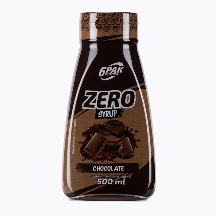 6PAK Σιρόπι ZERO σάλτσα 500ml σοκολάτα PAK/218