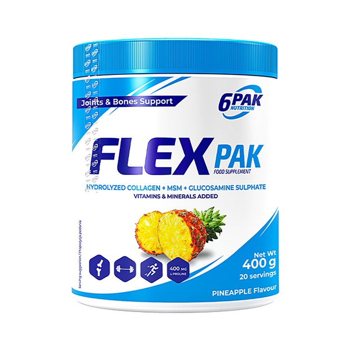 Συμπλήρωμα 6PAK Flex Pak 400 g ανανά 2