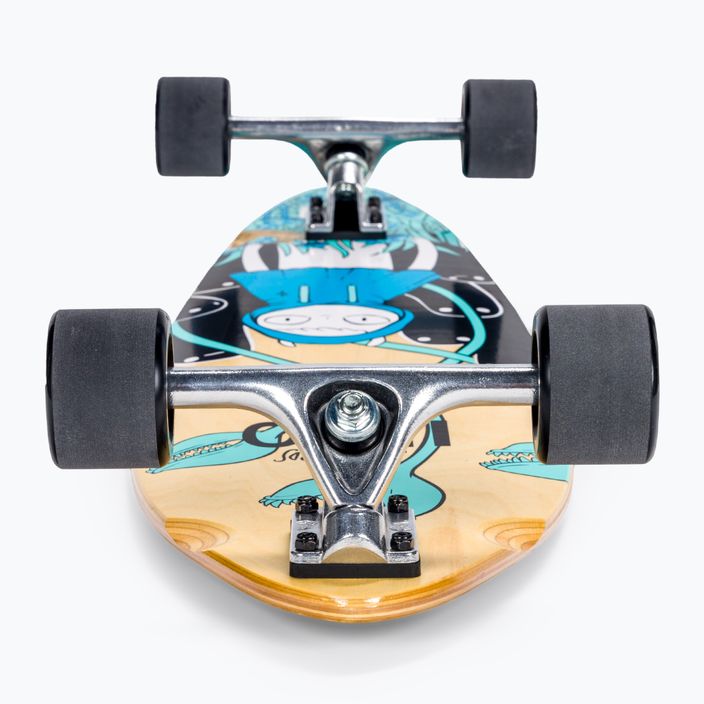 Fish Skateboards Pixie longboard μπλε LONG-PIX-SIL-BLA 5