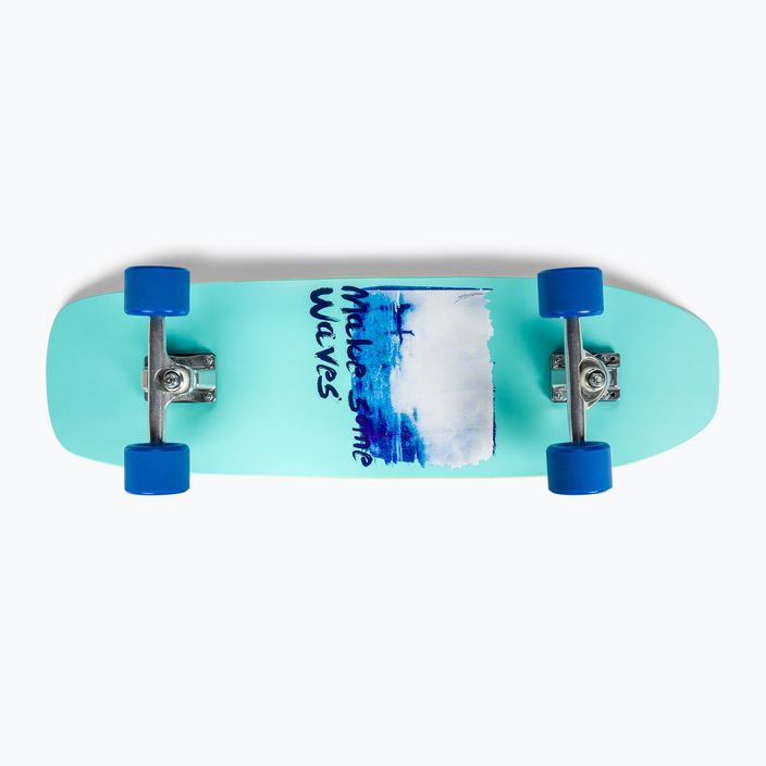 Surfskate skateboard Fish Skateboards Μπλε SURF-BLU-SIL-NAV