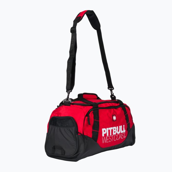 Ανδρική τσάντα προπόνησης Pitbull West Coast TNT Sports black/red 2