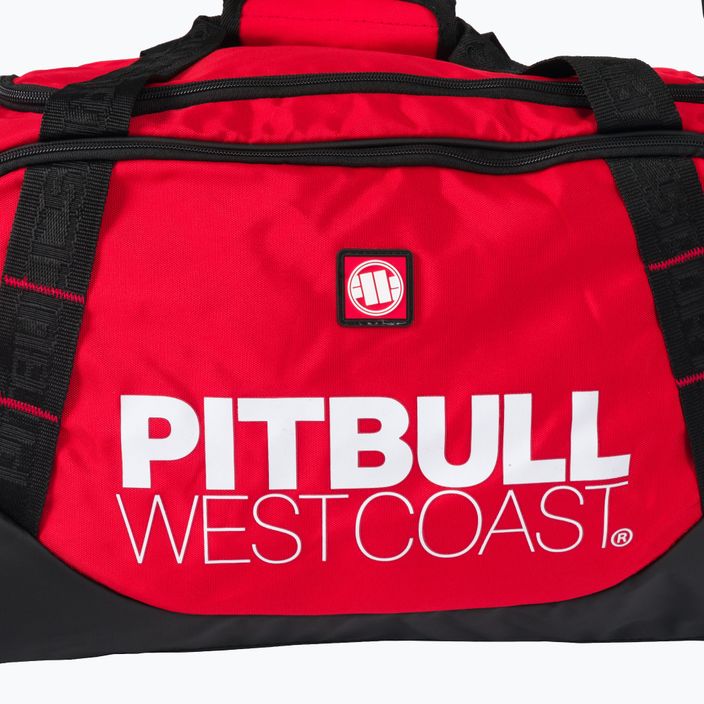 Ανδρική τσάντα προπόνησης Pitbull West Coast TNT Sports black/red 3