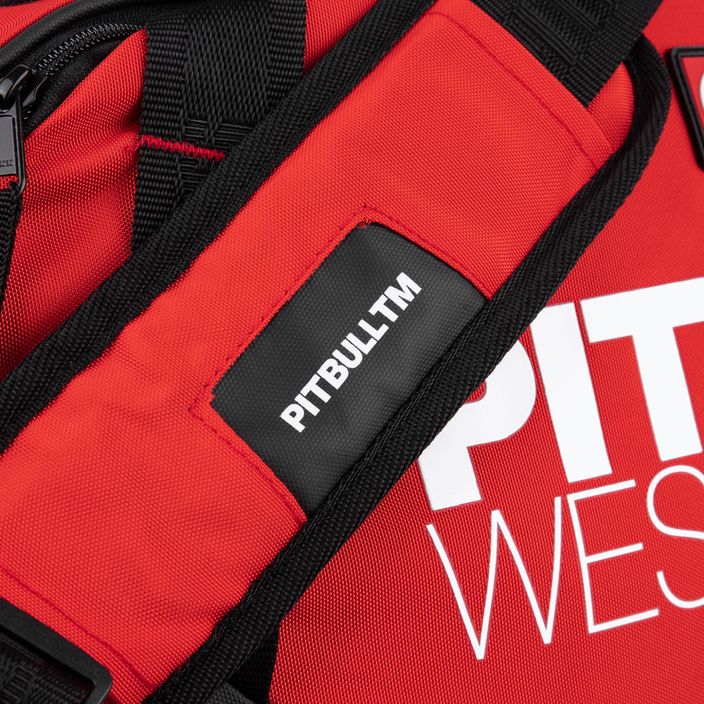 Ανδρική τσάντα προπόνησης Pitbull West Coast TNT Sports black/red 10