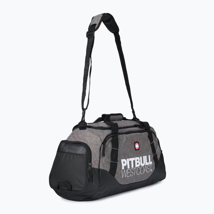 Ανδρική τσάντα προπόνησης Pitbull West Coast TNT Sports black/grey melange 2