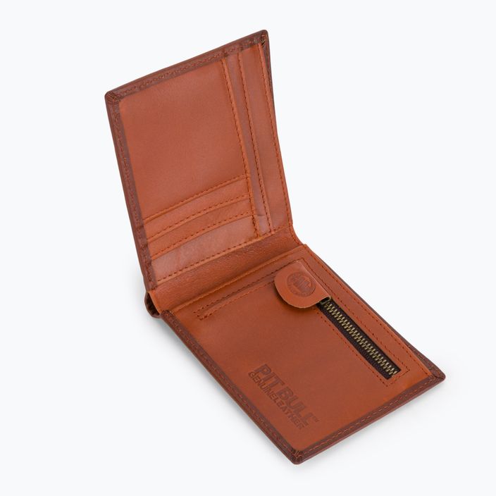 Ανδρικό πορτοφόλι Pitbull West Coast Original Leather Brant brown 3