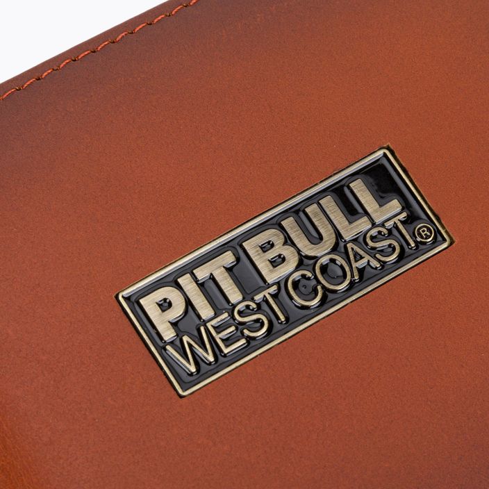 Ανδρικό πορτοφόλι Pitbull West Coast Original Leather Brant brown 4