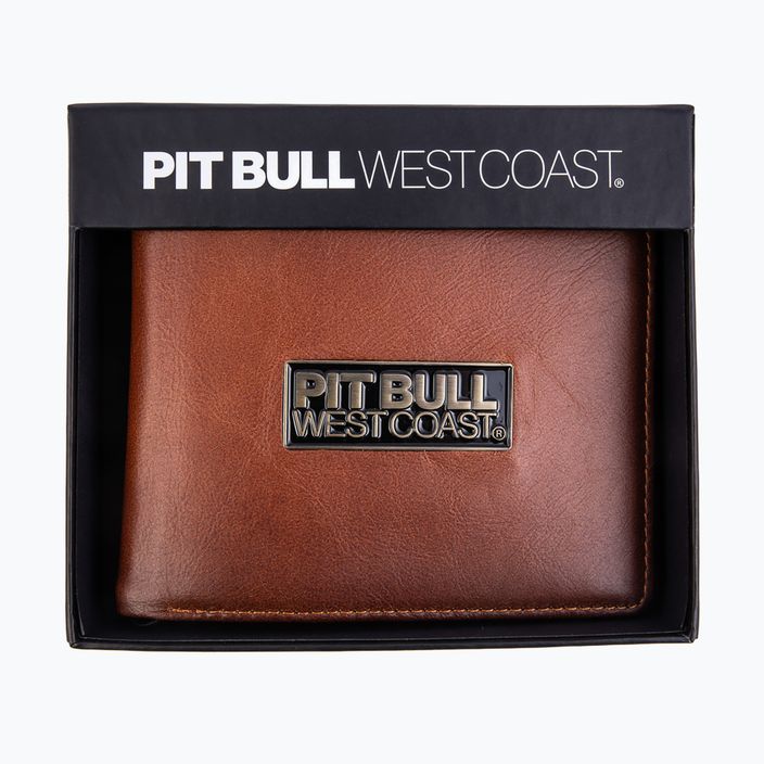 Ανδρικό πορτοφόλι Pitbull West Coast Original Leather Brant brown 7