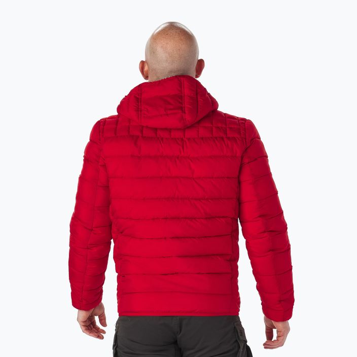 Ανδρικό χειμερινό μπουφάν με κουκούλα Seacoast Pitbull West Coast Padded με κουκούλα κόκκινο 2