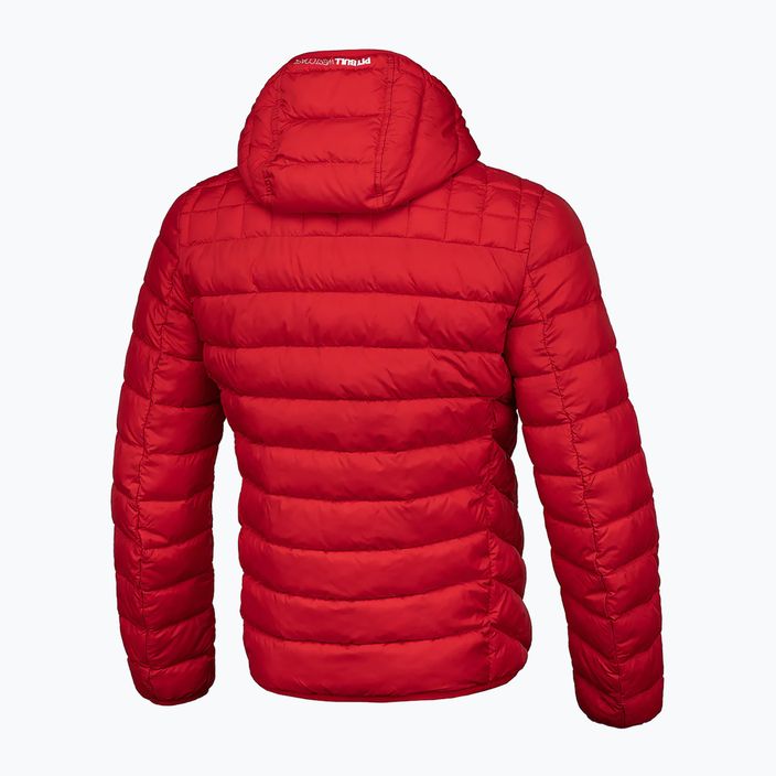 Ανδρικό χειμερινό μπουφάν με κουκούλα Seacoast Pitbull West Coast Padded με κουκούλα κόκκινο 4