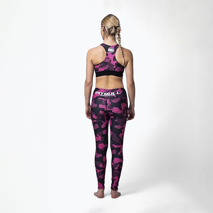 Γυναικεία κολάν Pitbull West Coast Compr Pants Dillard pink camo 6