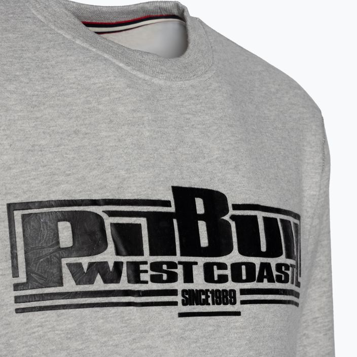 Ανδρικό φούτερ Pitbull West Coast Crewneck Classic Boxing 21 grey/melange 3