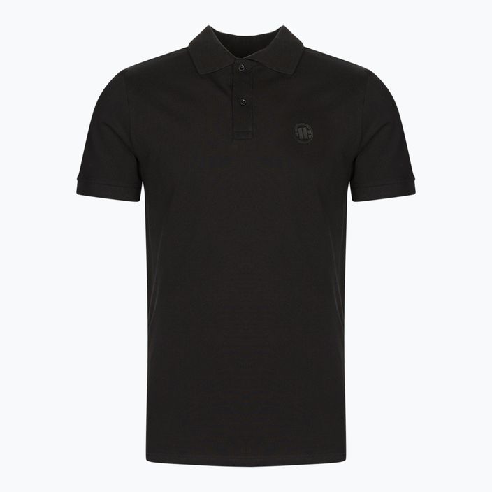 Ανδρικό πουκάμισο πόλο Pitbull West Coast Polo Slim Logo black