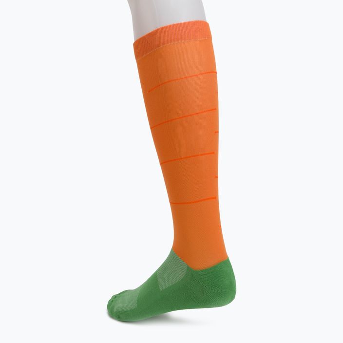 Comodo μαύρες/πορτοκαλί κάλτσες ιππασίας SJP/03 4