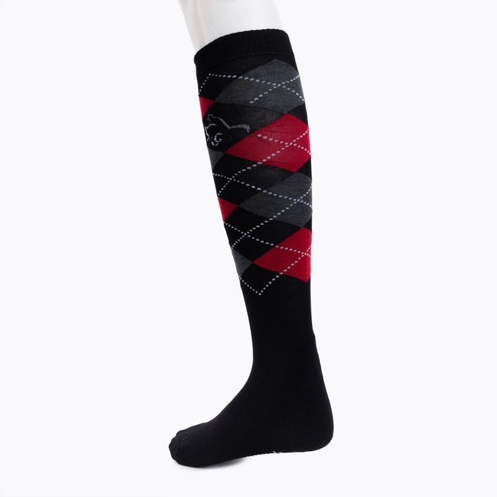 Comodo μαύρες / κόκκινες κάλτσες γόνατος SPDJ/26 2