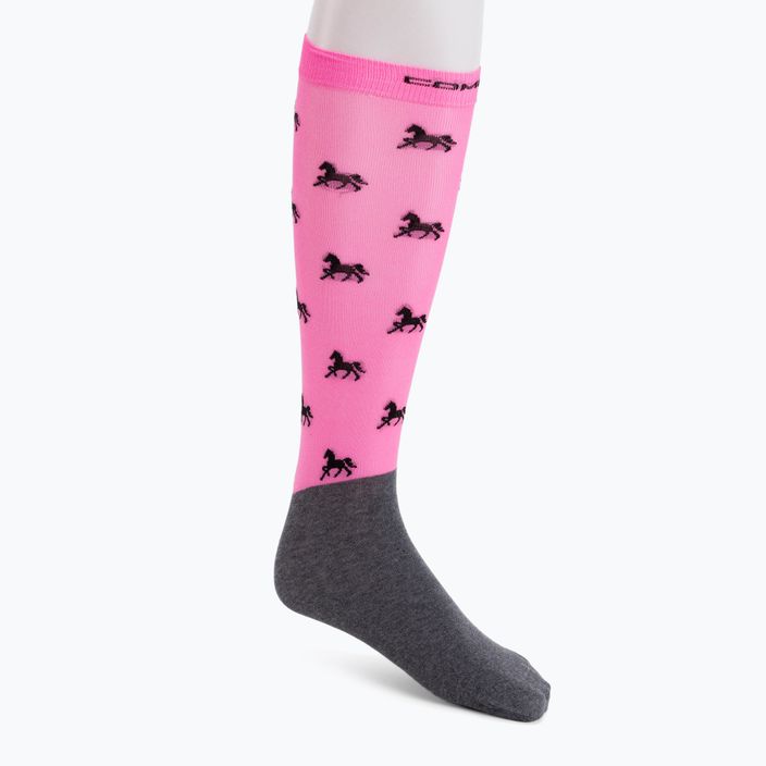 Comodo ροζ κάλτσες ιππασίας SPJM/HORSES07