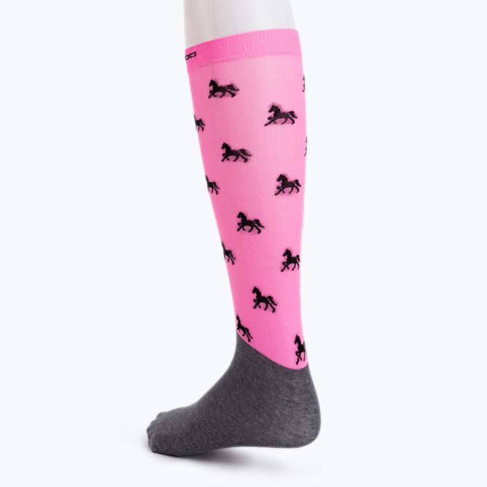 Comodo ροζ κάλτσες ιππασίας SPJM/HORSES07 2