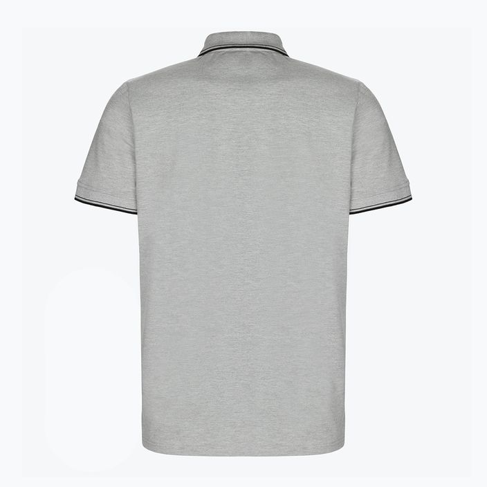 Ανδρικό πουκάμισο πόλο Pitbull West Coast Polo Slim Stripes grey/melange 2