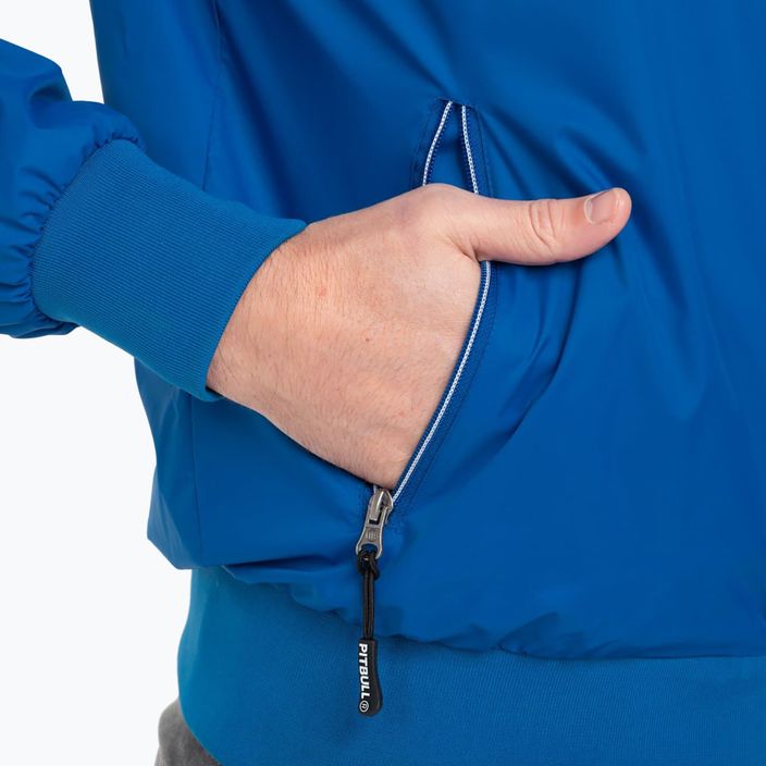 Ανδρικό μπουφάν Pitbull West Coast Athletic Nylon με κουκούλα royal blue 5