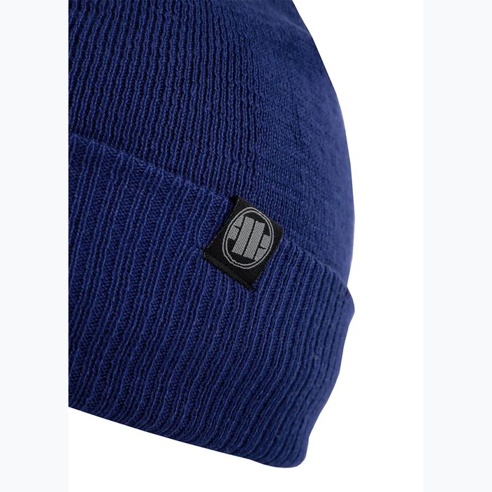 Pitbull West Coast Beanie Small Logo χειμερινό καπέλο βασιλικό μπλε 3