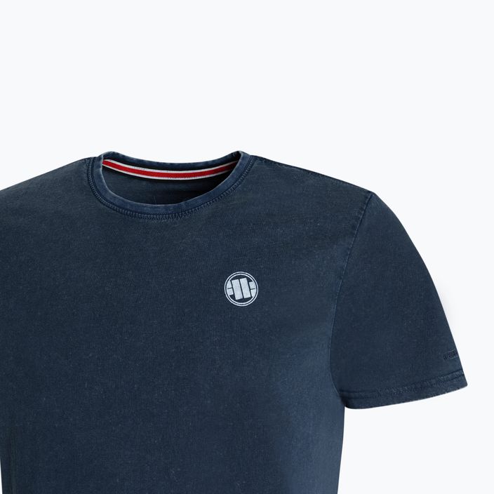 Ανδρικό T-shirt Pitbull West Coast T-Shirt Small Logo Denim Washed 190 dark navy 3