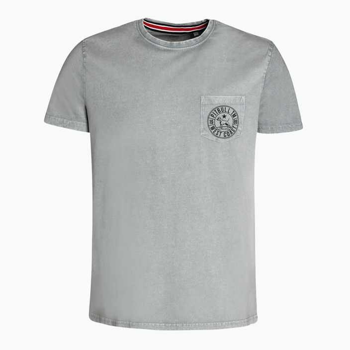 Ανδρικό T-shirt Pitbull West Coast T-Shirt Circle Dog grey/melange