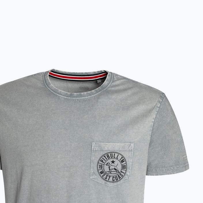 Ανδρικό T-shirt Pitbull West Coast T-Shirt Circle Dog grey/melange 3
