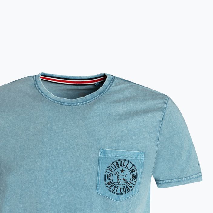 Ανδρικό T-shirt Pitbull West Coast T-Shirt Circle Dog light blue 3