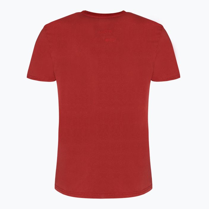 Ανδρικό T-shirt Pitbull West Coast T-Shirt Circle Dog burgundy 2