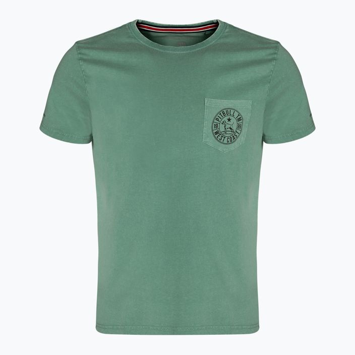 Ανδρικό T-shirt Pitbull West Coast T-Shirt Circle Dog green