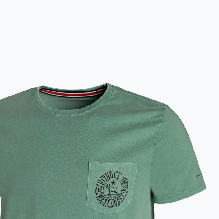 Ανδρικό T-shirt Pitbull West Coast T-Shirt Circle Dog green 3