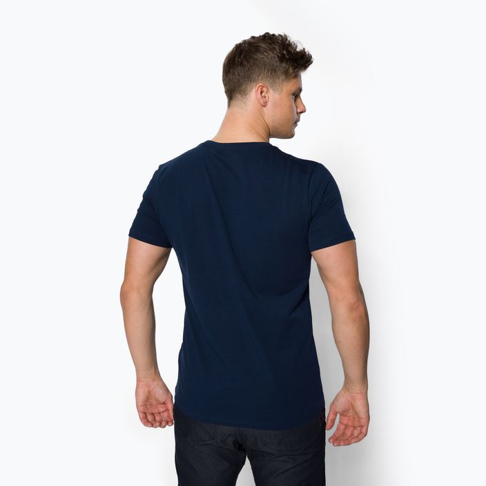 Ανδρικό T-shirt Pitbull West Coast Slim Fit Lycra Small Logo dark navy 3