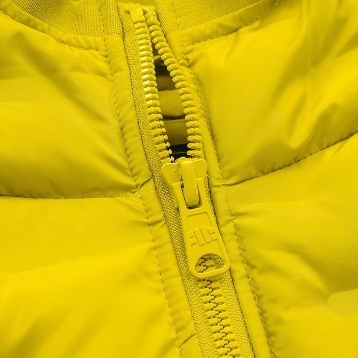 Ανδρικό πουπουλένιο μπουφάν Pitbull West Coast Firestone yellow 3