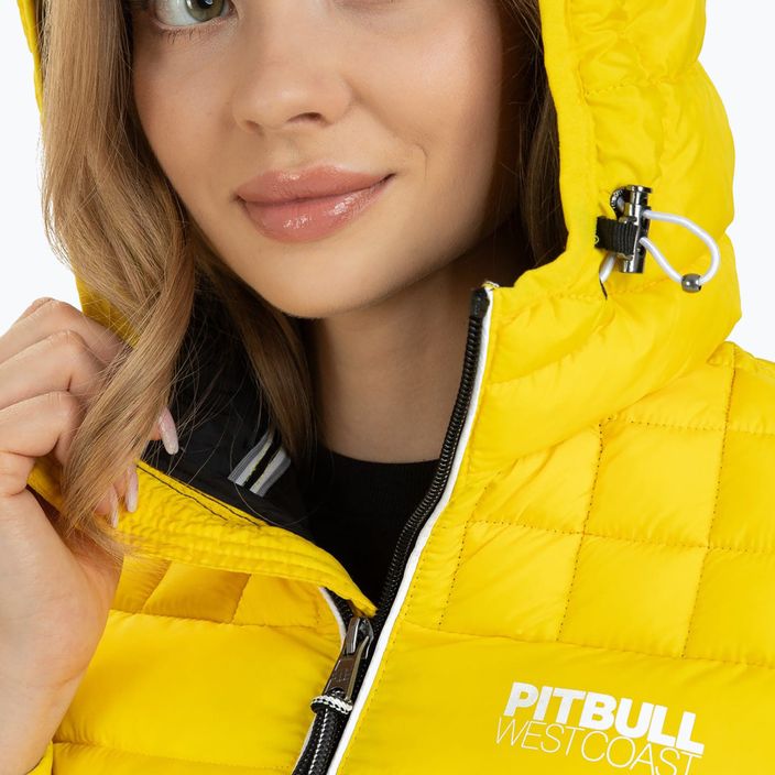 Γυναικείο πουπουλένιο μπουφάν Pitbull West Coast Seacoast yellow 4