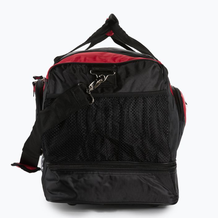 Τσάντα κατάρτισης Pitbull West Coast Big Duffle Bag Logo Pitbull Sports black/red 4