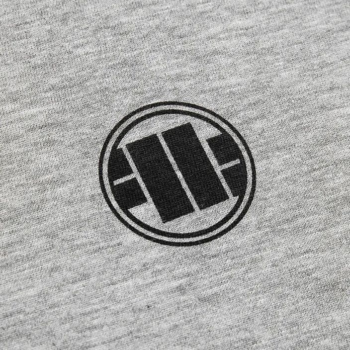Ανδρικό T-shirt Pitbull West Coast Small Logo 140 GSM grey/melange 3