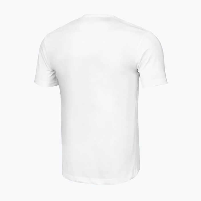 Ανδρικό T-shirt Pitbull West Coast Small Logo 140 GSM white 2