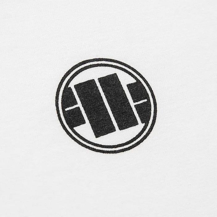 Ανδρικό T-shirt Pitbull West Coast Small Logo 140 GSM white 3