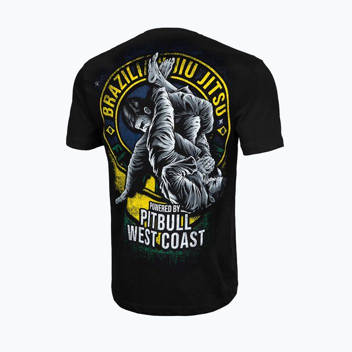Ανδρικό T-shirt Pitbull West Coast Brazilian Jiu Jitsu black 2