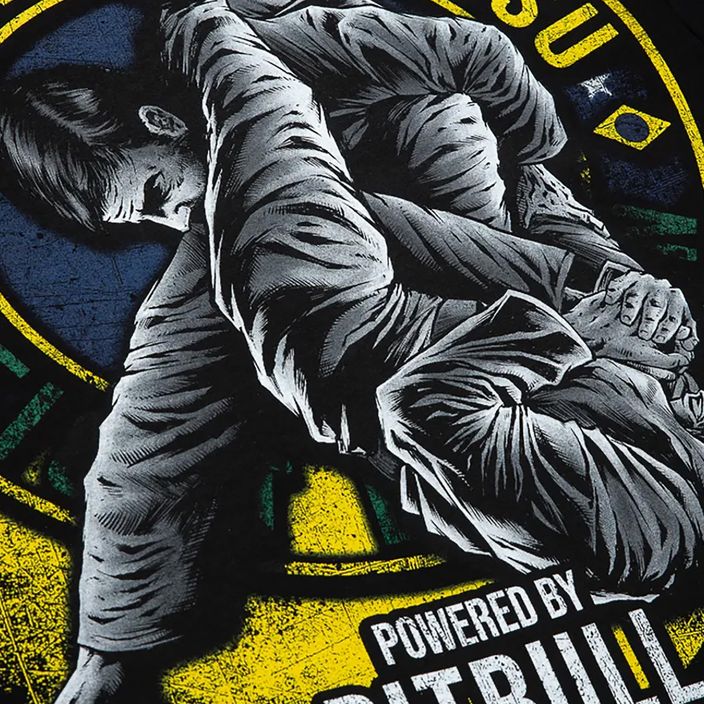 Ανδρικό T-shirt Pitbull West Coast Brazilian Jiu Jitsu black 5