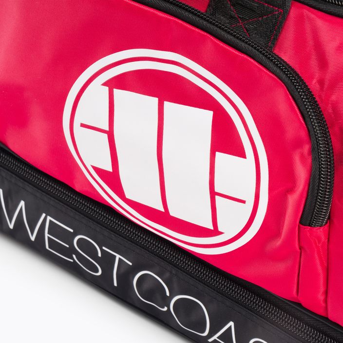 Ανδρική τσάντα προπόνησης Pitbull West Coast Big Logo TNT black/red 4