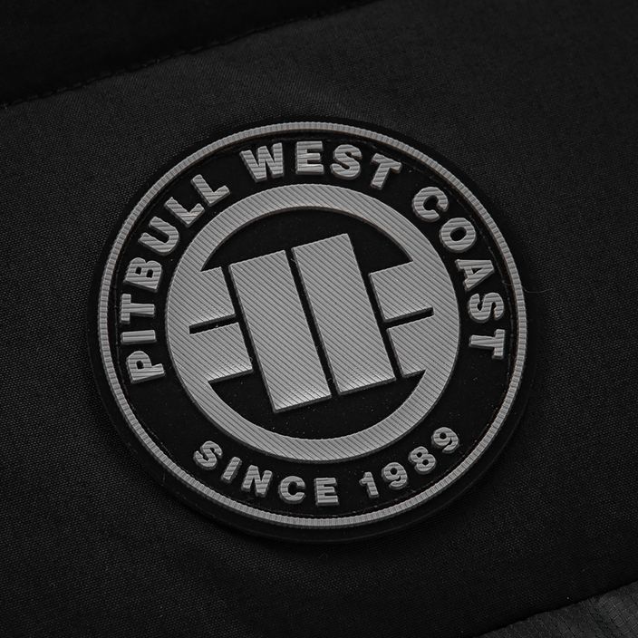 Ανδρικό χειμερινό μπουφάν Pitbull West Coast Greyfox Hooded Quilted black 5