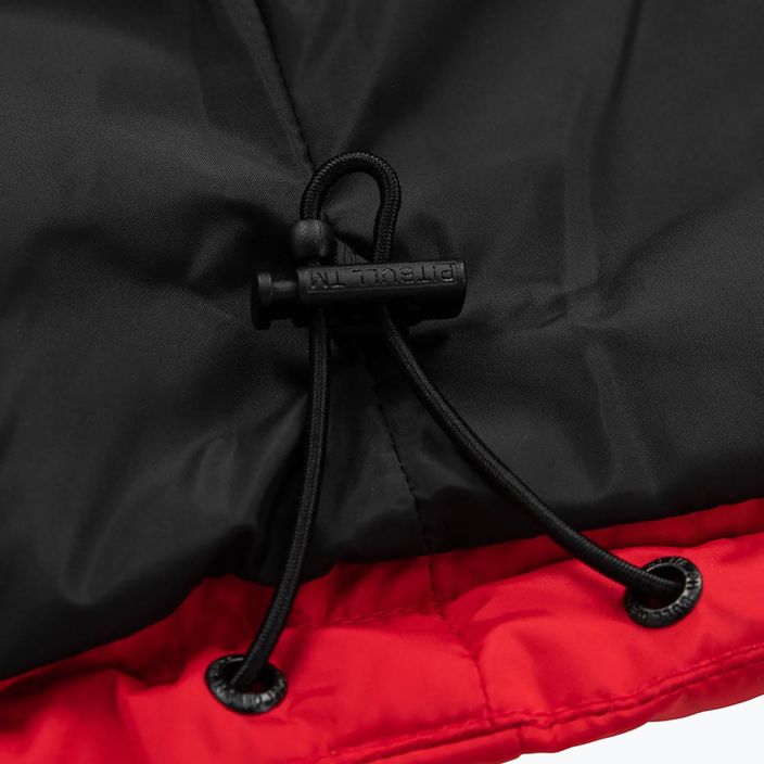 Ανδρικό χειμερινό μπουφάν Pitbull West Coast Boxford Quilted black/red 7