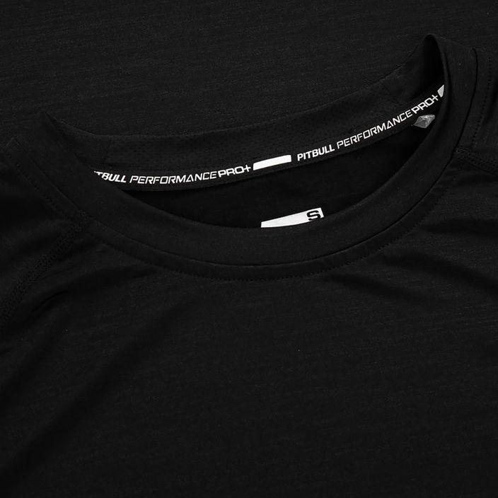 Ανδρικό Rashguard μακρυμάνικο Pitbull West Coast Performance Small Logo black 8