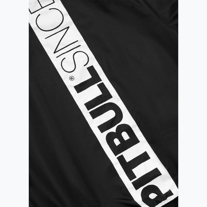 Ανδρικό μπουφάν Pitbull West Coast Athletic Hilltop με κουκούλα από νάιλον μαύρο 13