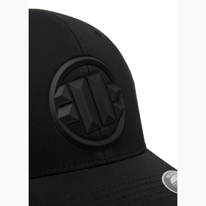 Ανδρικό Pitbull West Coast Full Cap Logo 3D γωνία συγκόλλησης μαύρο 3