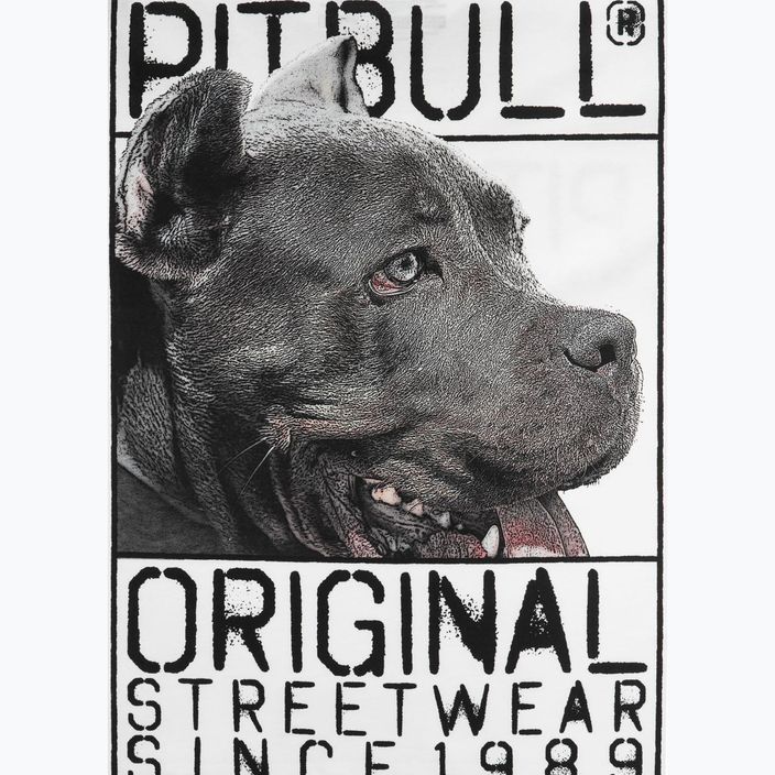 Pitbull West Coast Origin λευκό ανδρικό t-shirt 3