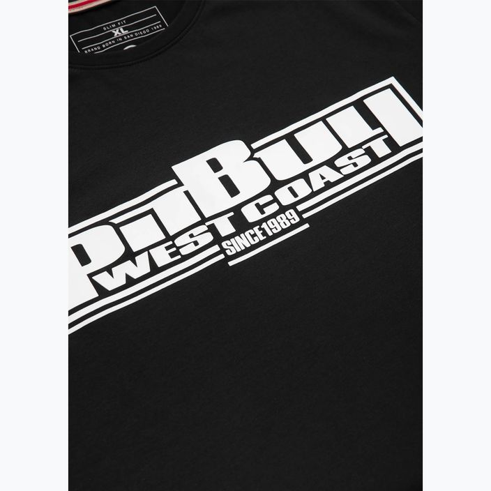 Pitbull West Coast Classic Boxing ανδρικό t-shirt μαύρο 7